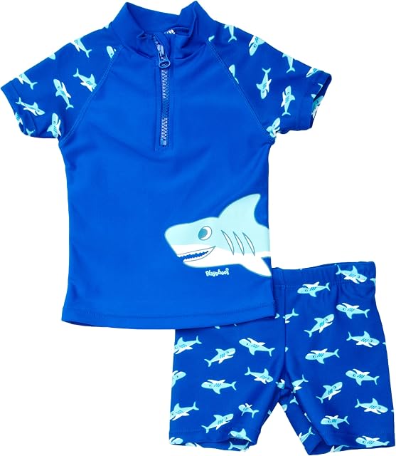 Playshoes Kąpielówki Chłopcy UV-Schutz Bade-Set Hai