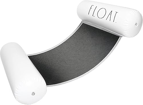Miniatura 1 de Rae Dunn x CocoNut Float - Flotador de hamaca para adultos, tamaño adulto, inflable, flotador de silla de montar y silla de descanso, versátil para