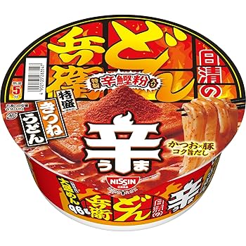 Amazon.co.jp: どん兵衛 日清の辛どん兵衛 特盛きつねうどん