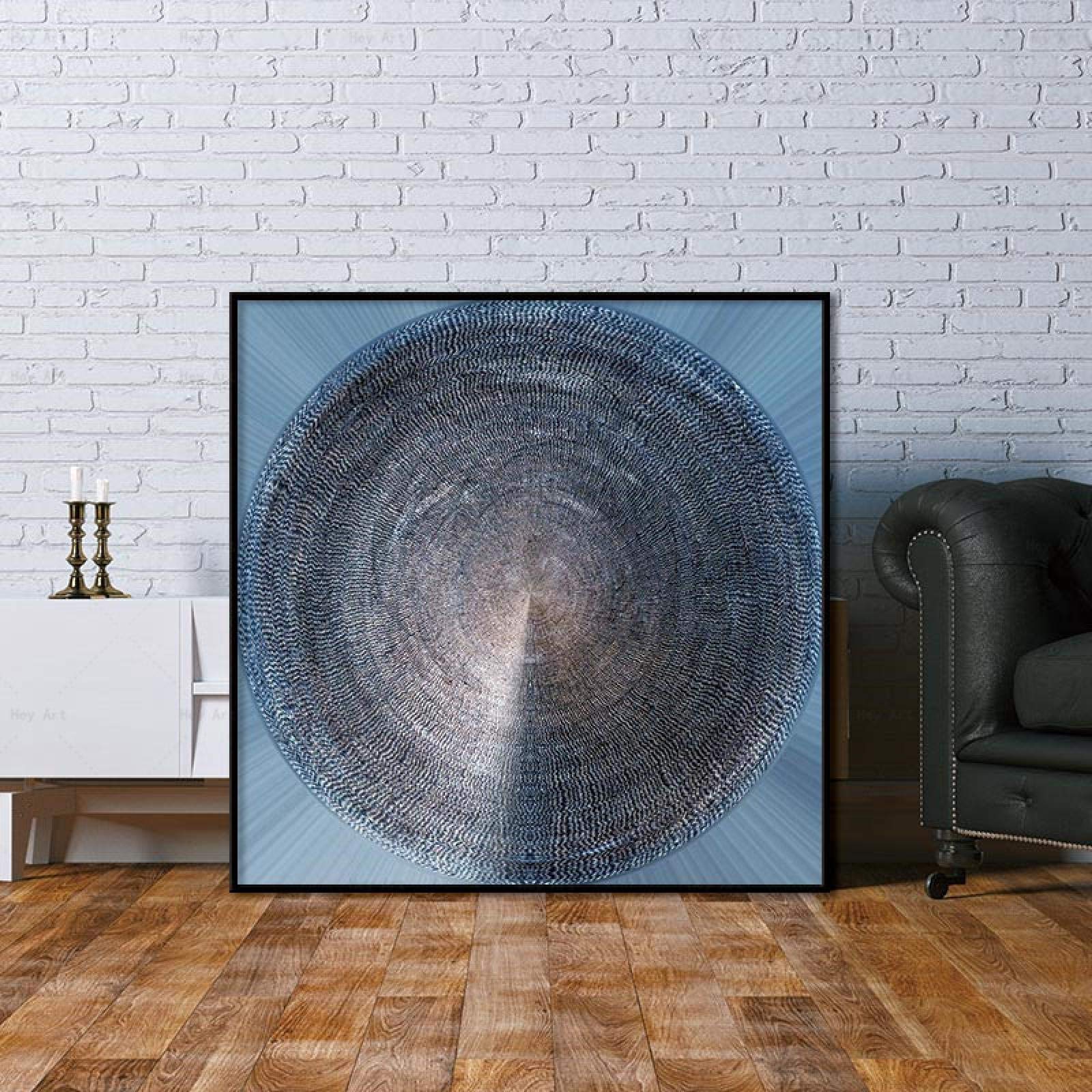 Decoration abstraite pour mur vide avec la toile peinture moderne salon dsdsgog 40x40