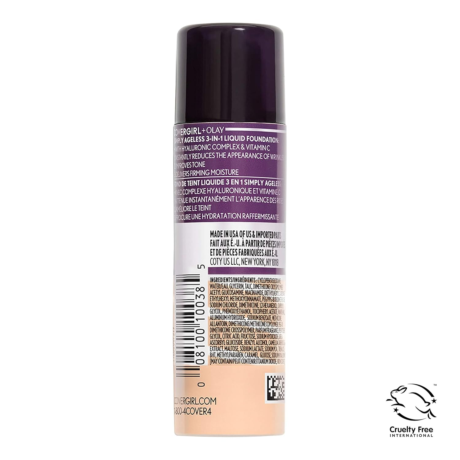 COVERGIRL & Olay Simply Ageless 3-in-1 Liquid Foundation, Buff Beige, 1 Fl Oz (Pack of 1) : Beauty & Personal Care