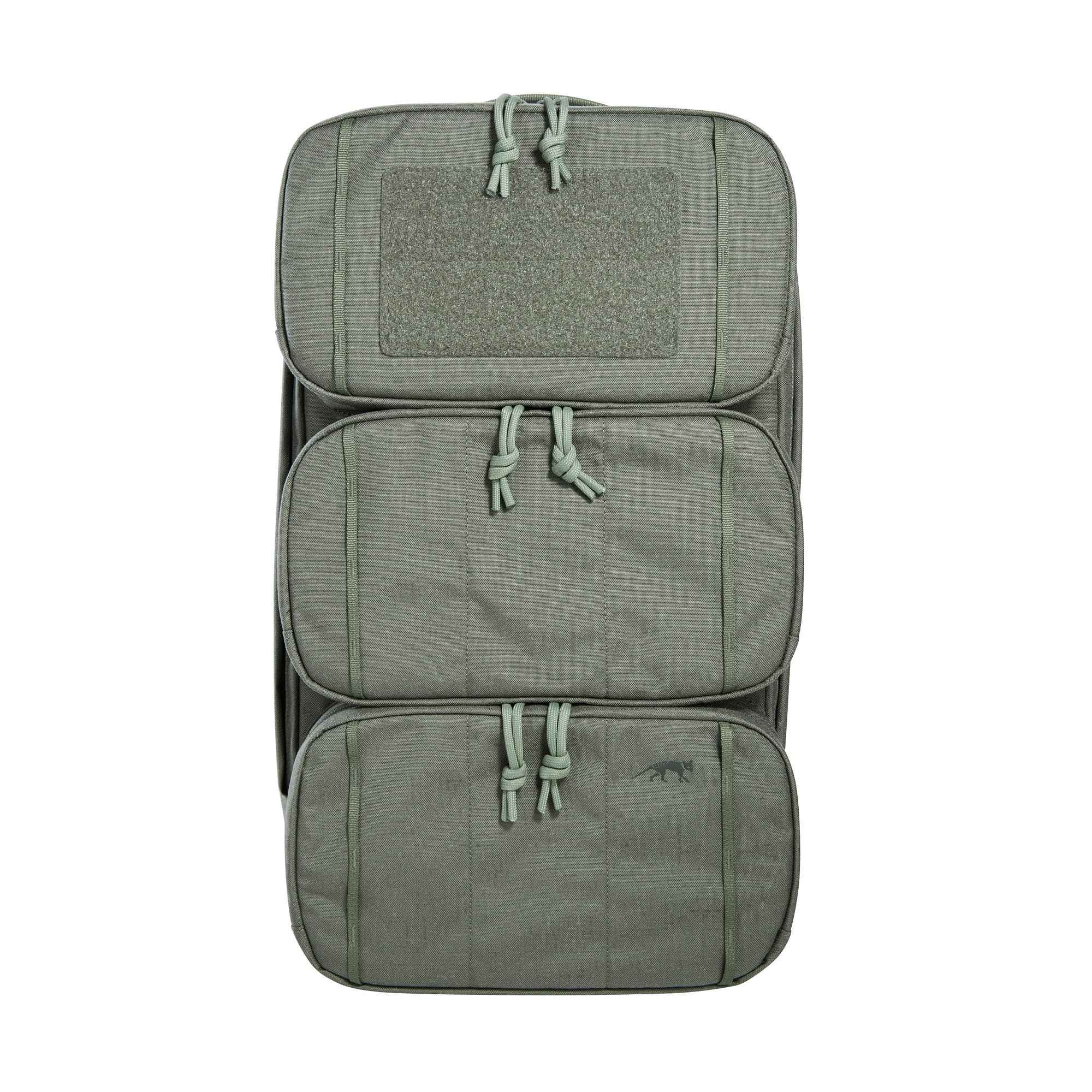 Tasmanian Tiger TT Modular Chest Rig Pack 20 l plecak na płyty i TT Chest Rigs z wkładką na płytę ochronną, w zestawie adapter