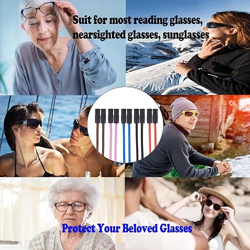 Miniatura 7 de Correa para lentes de sol, cordón para gafas, cadenas de lentes de alta calidad, retenedor de gafas y correa para gafas para hombres, mujeres y