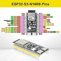 Vývojová doska Ulegqin ESP32-S3 DevKitC-1-N16R8, WiFi a Bluetooth 5.0, 16 MB Flash, 8 MB PSRAM, duálny Type-C, kompatibilná s Arduino 5