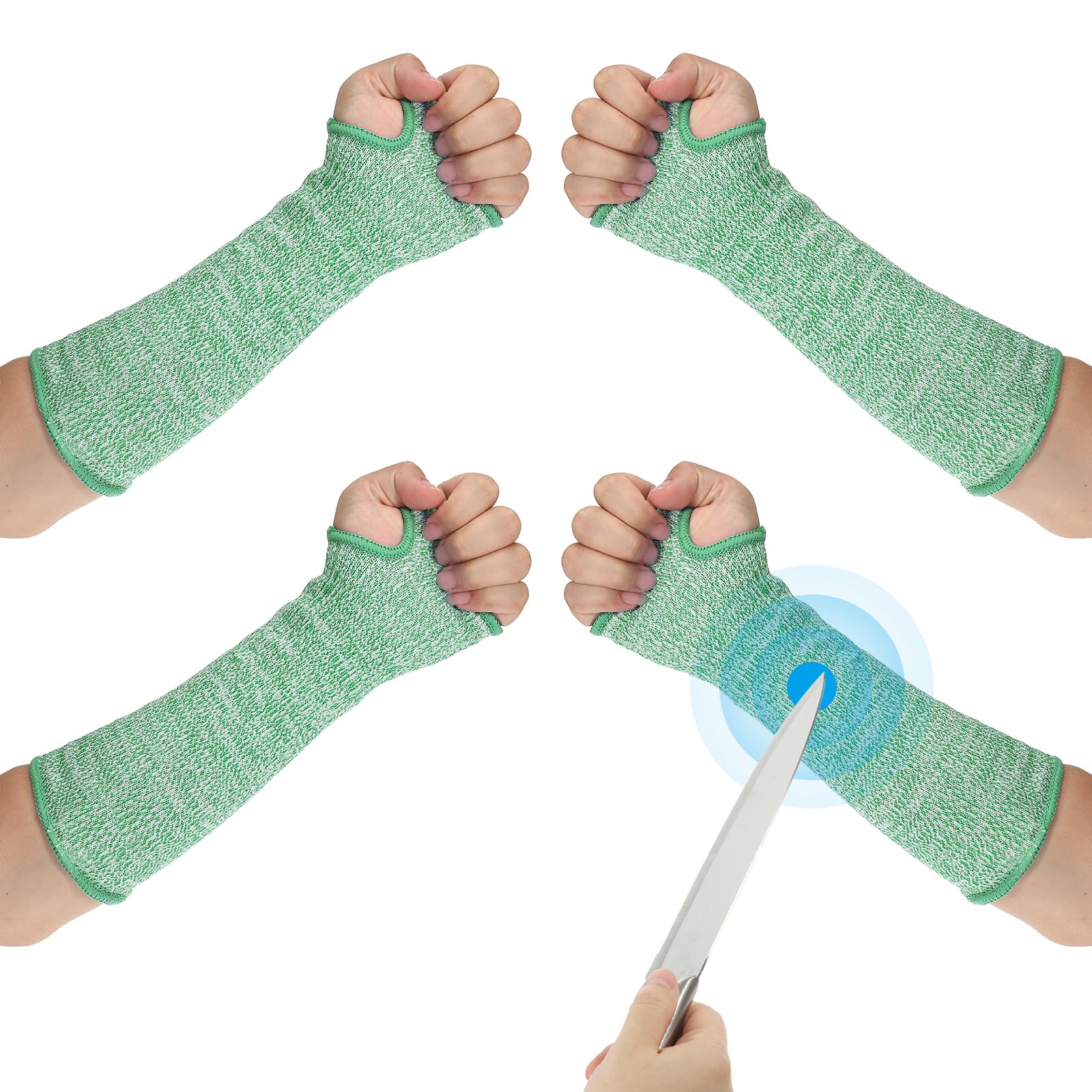 PATIKIL 12 Inch Cut Resistant Sleeve