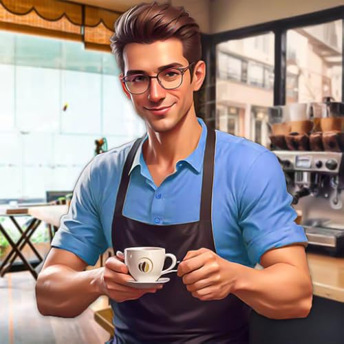 Realistic Coffee Shop Mobile Game Simulator 3D: Coffee Shop Foods and Drinks Game Simulator 2024