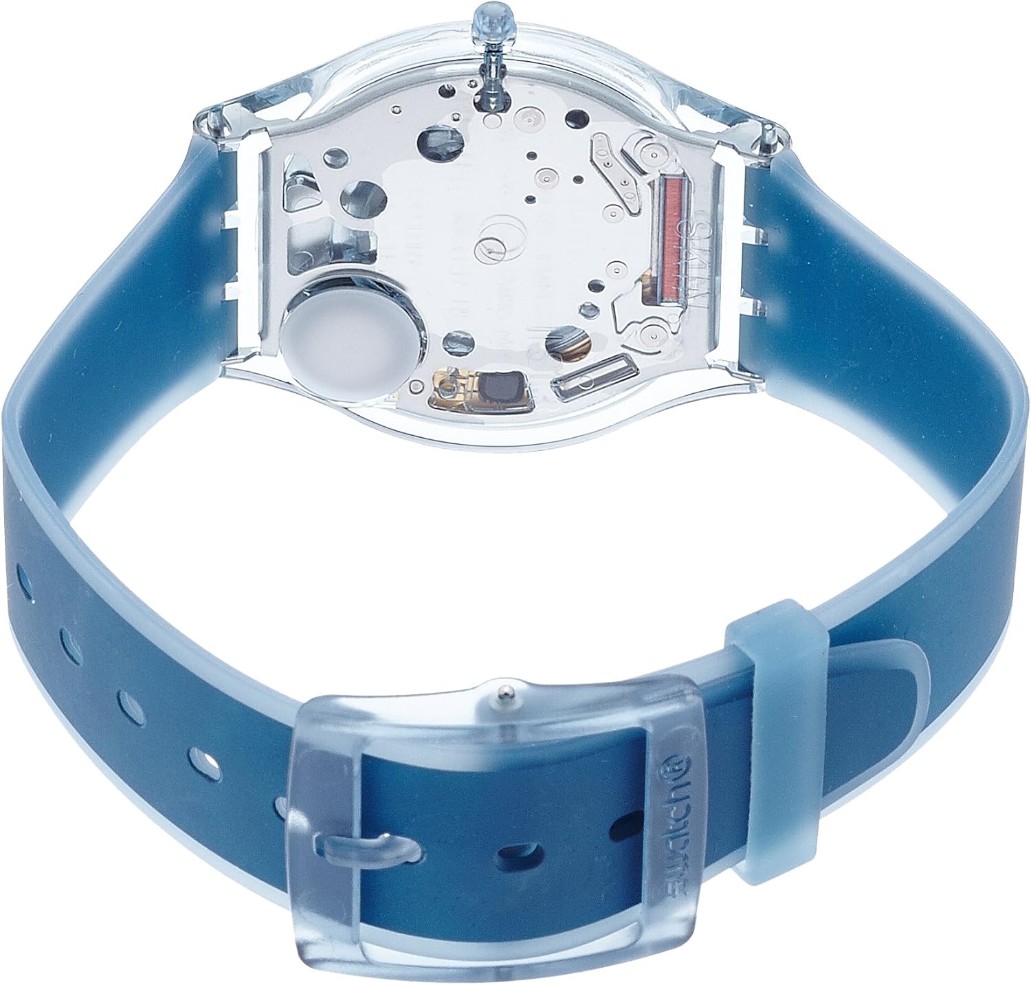 Swatch Unisex Analogue Swiss Quartz Watch with Silicone Strap – SFS103 :  Amazon.co.uk: Watches