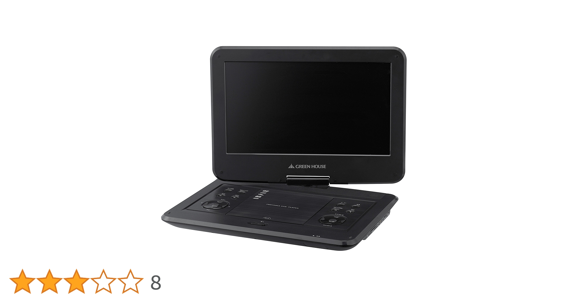 Amazon.co.jp: Greenhouse GH-PDV13JT-BK 13.3-inch Wide LCD