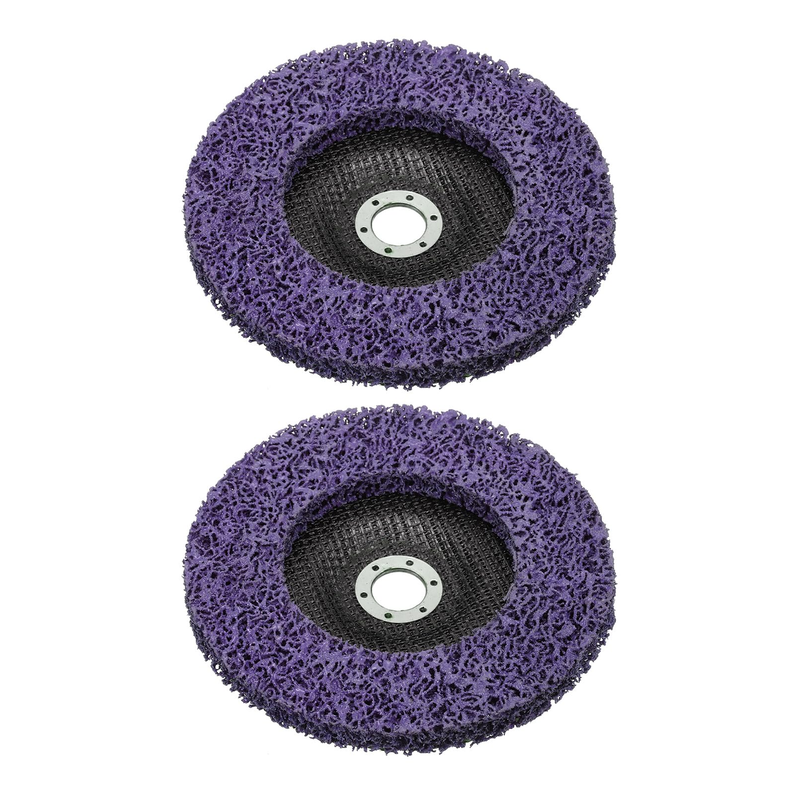 HARFINGTON 2pcs Strip Disc Stripping Wheels 7" x 7/8" Stripping Discs Wheel for Angle Grinder Clean and Remove Paint Coating Rust Welds Oxidation,