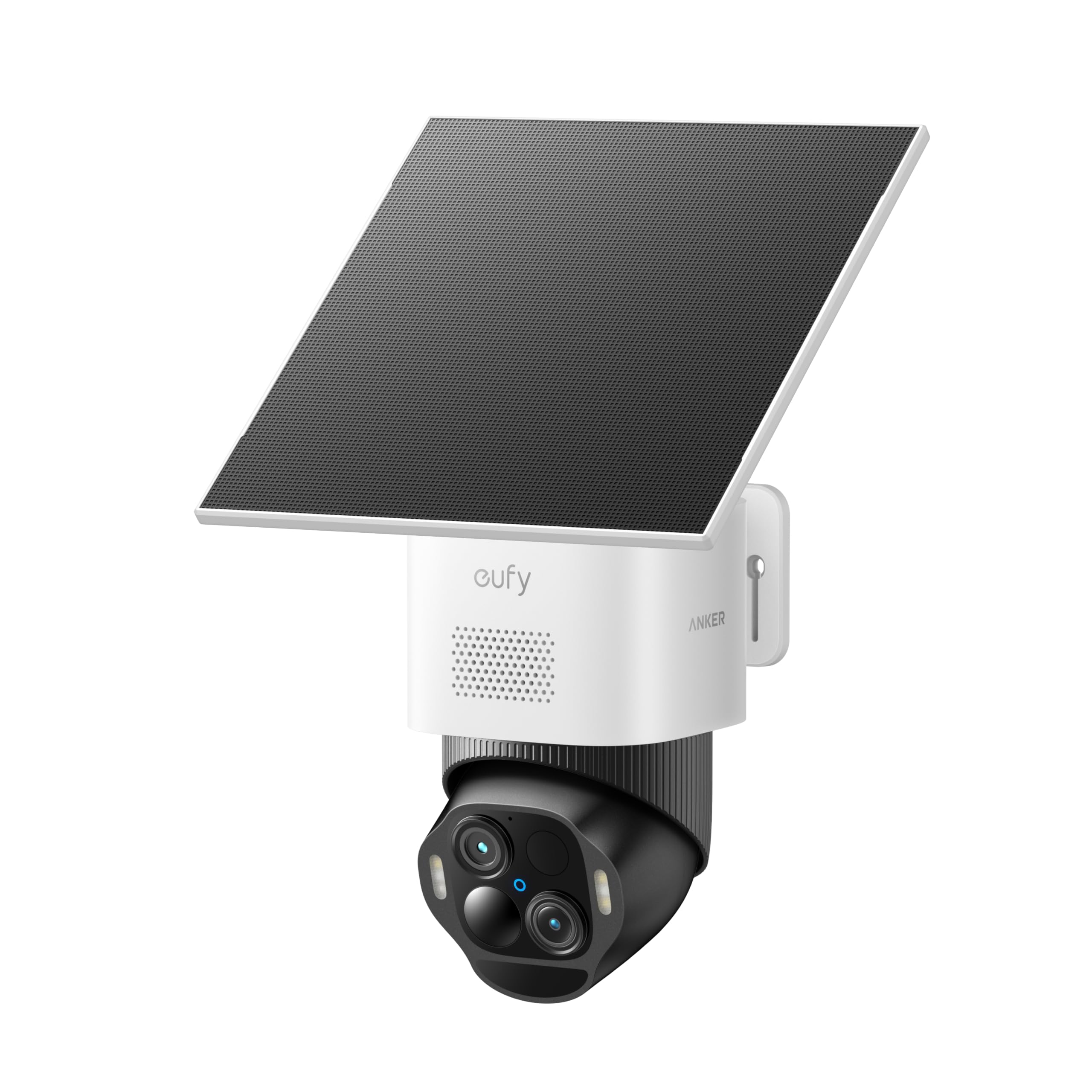 eufy Security SoloCam S340, 3K Dual-Lens Solar Security Camera Solo Cam (3K+2K)