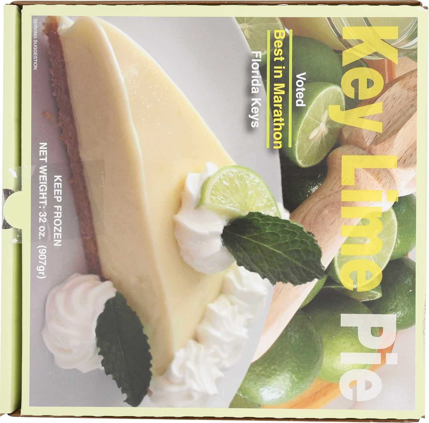 KEYS FISHERIES Key Lime Pie 9in, 32 OZ Grocery & Gourmet Food