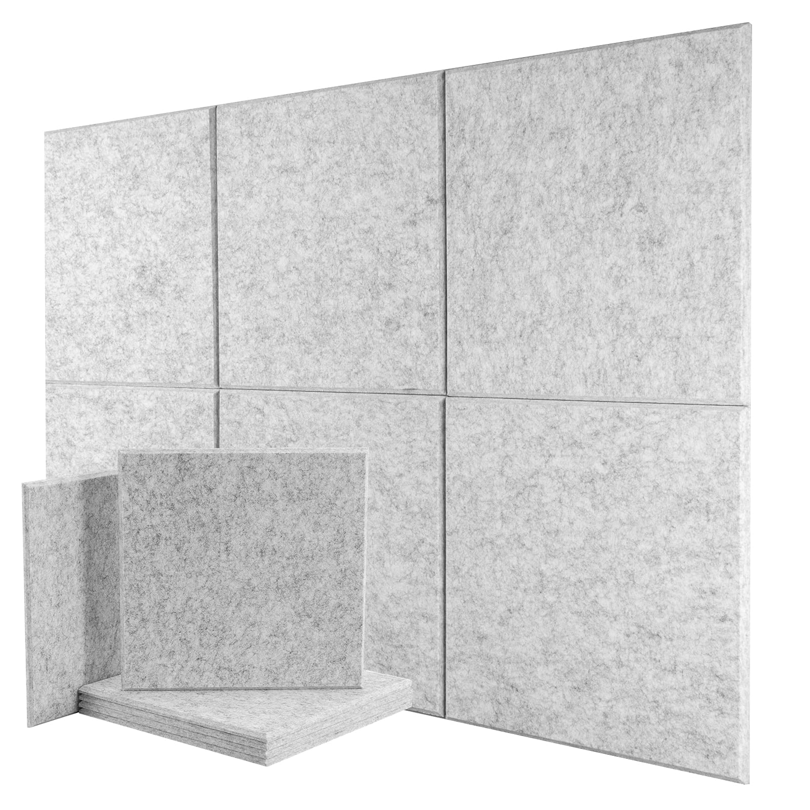 Buy AIONCDER 6 Pack Acoustic Panels Sound Absorbing Panel, 12 X 12 X 0.