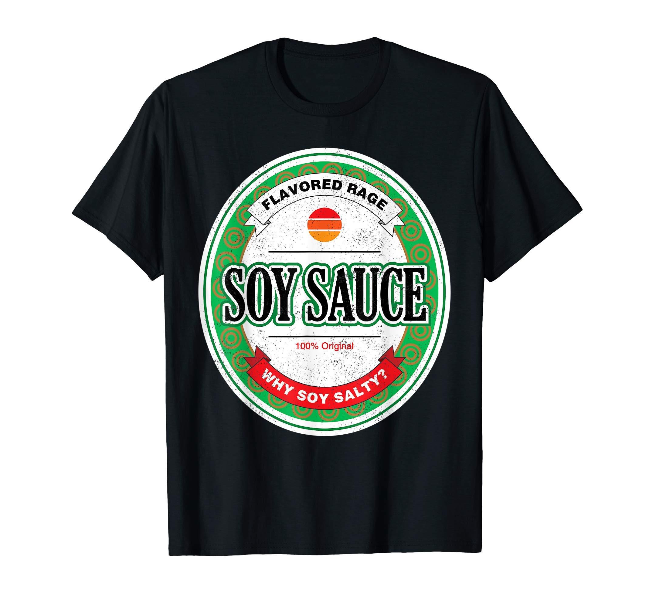 Asian Food and Condiments Group Halloween CostumesSoy Sauce Funny Sushi Matching Group Halloween Costume T-ShirtOEKO-TEX STANDARD 100