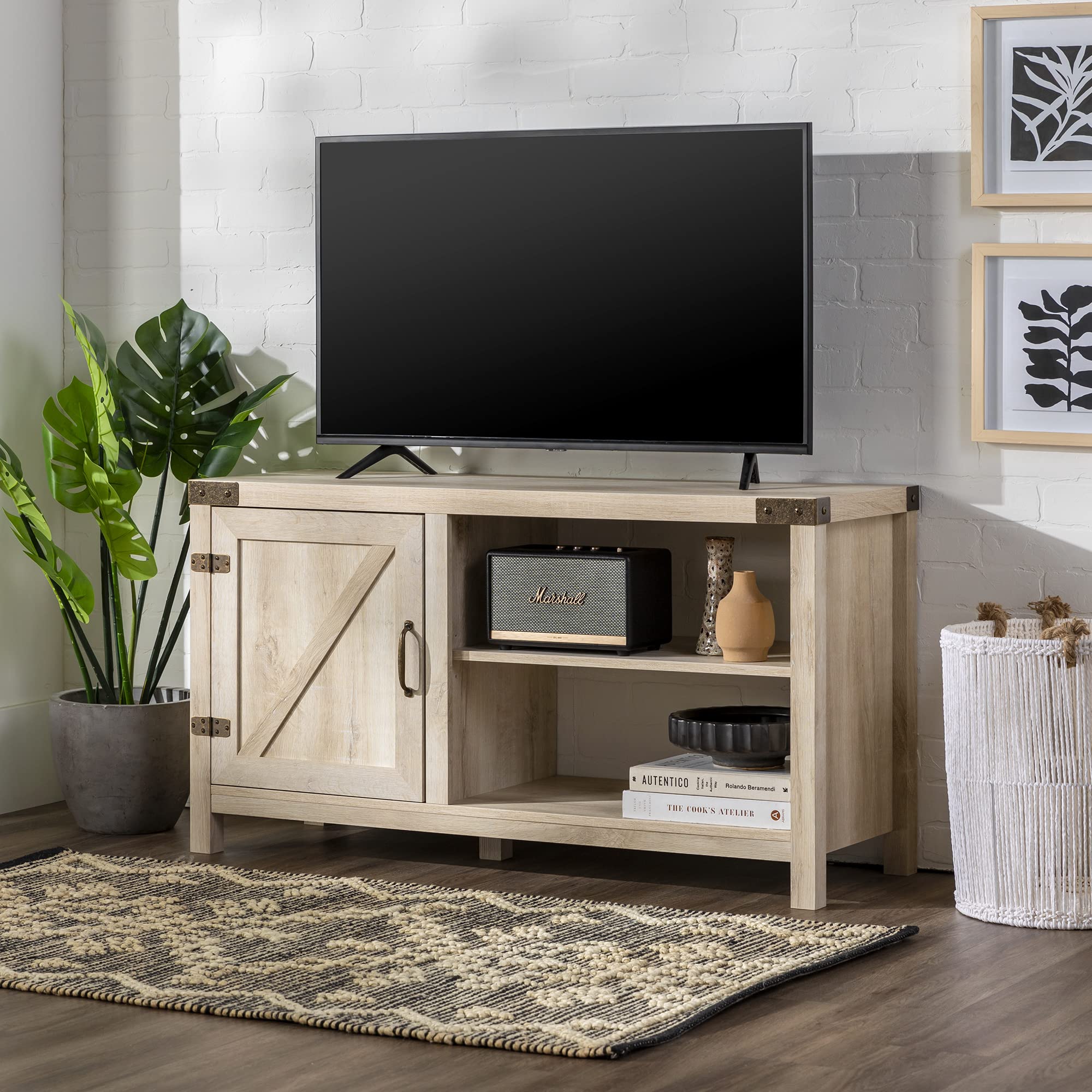 Buy Eden Bridge Designs 44" Rustic Farmhouse Cottage Country TV Stand