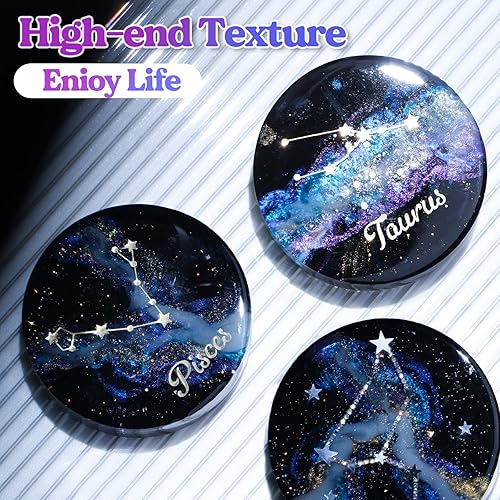 Miniatura 6 de LET'S RESIN Moldes de resina extra profundos de silicona, moldes de silicona de 4 pulgadas grandes de 6 cavidades para resina, moldes redondos de