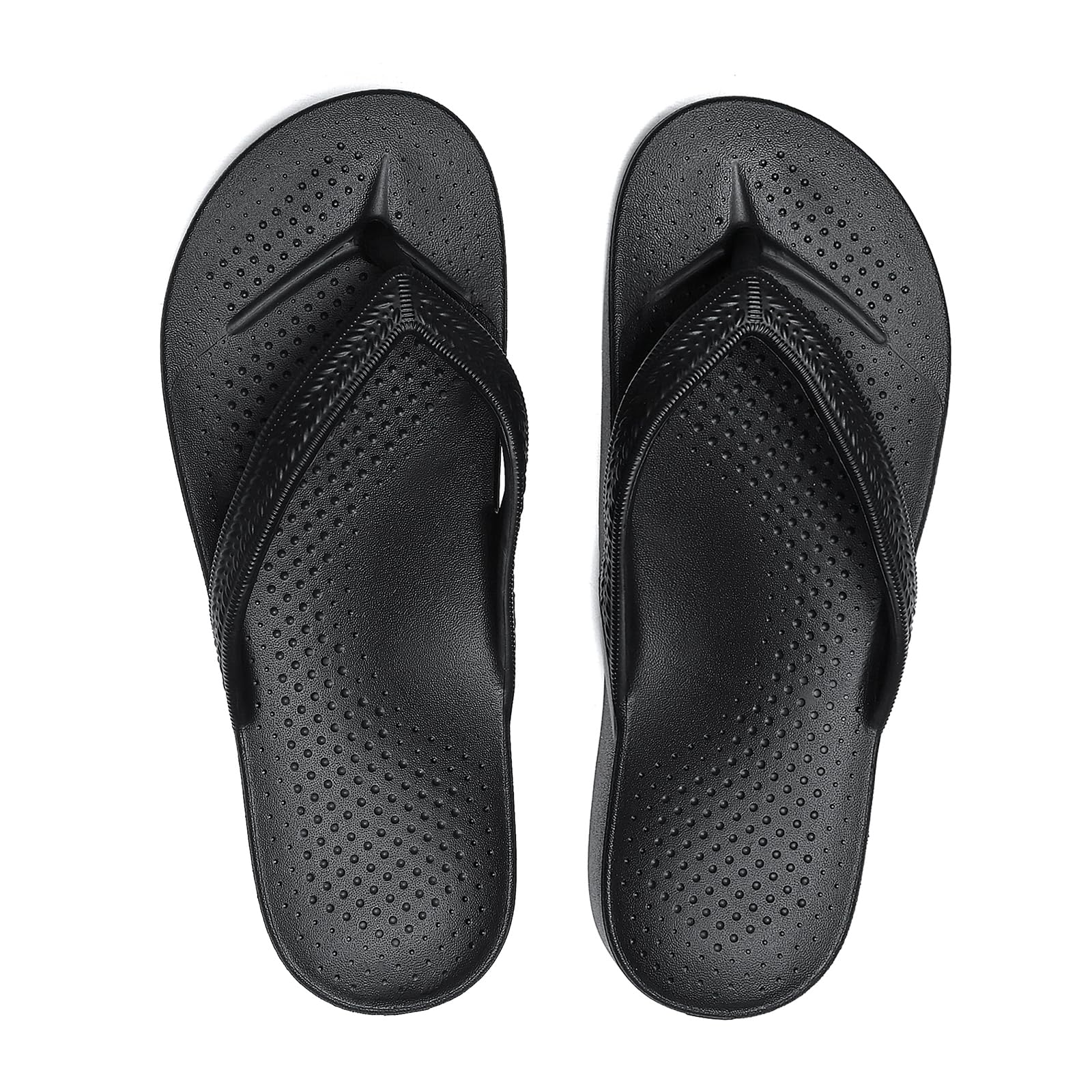 Meik Mangni Tongs Femme Légères Sandales 36-42EU | Mode Orthopédique,Piscine d'été Pantoufles,Douche Antidérapante Chaussures