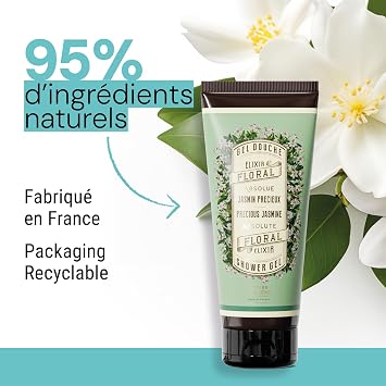 Panier des Sens Jasmin Shower Gel 200 ml Natural PH Mild Nourishing