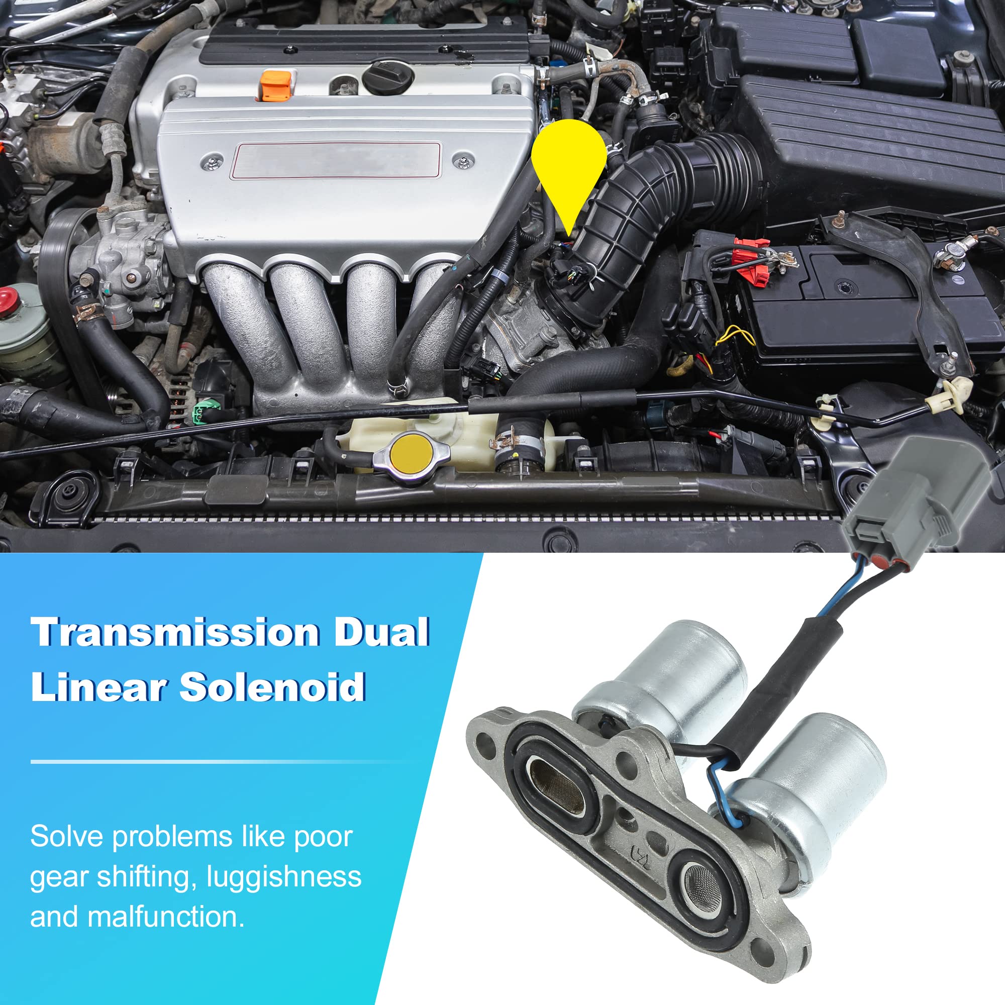 Électrovanne De Transmission Neuve 28200-P0Z-003 Pour Honda Accord V6 Odyssey - Marque DriveXpert