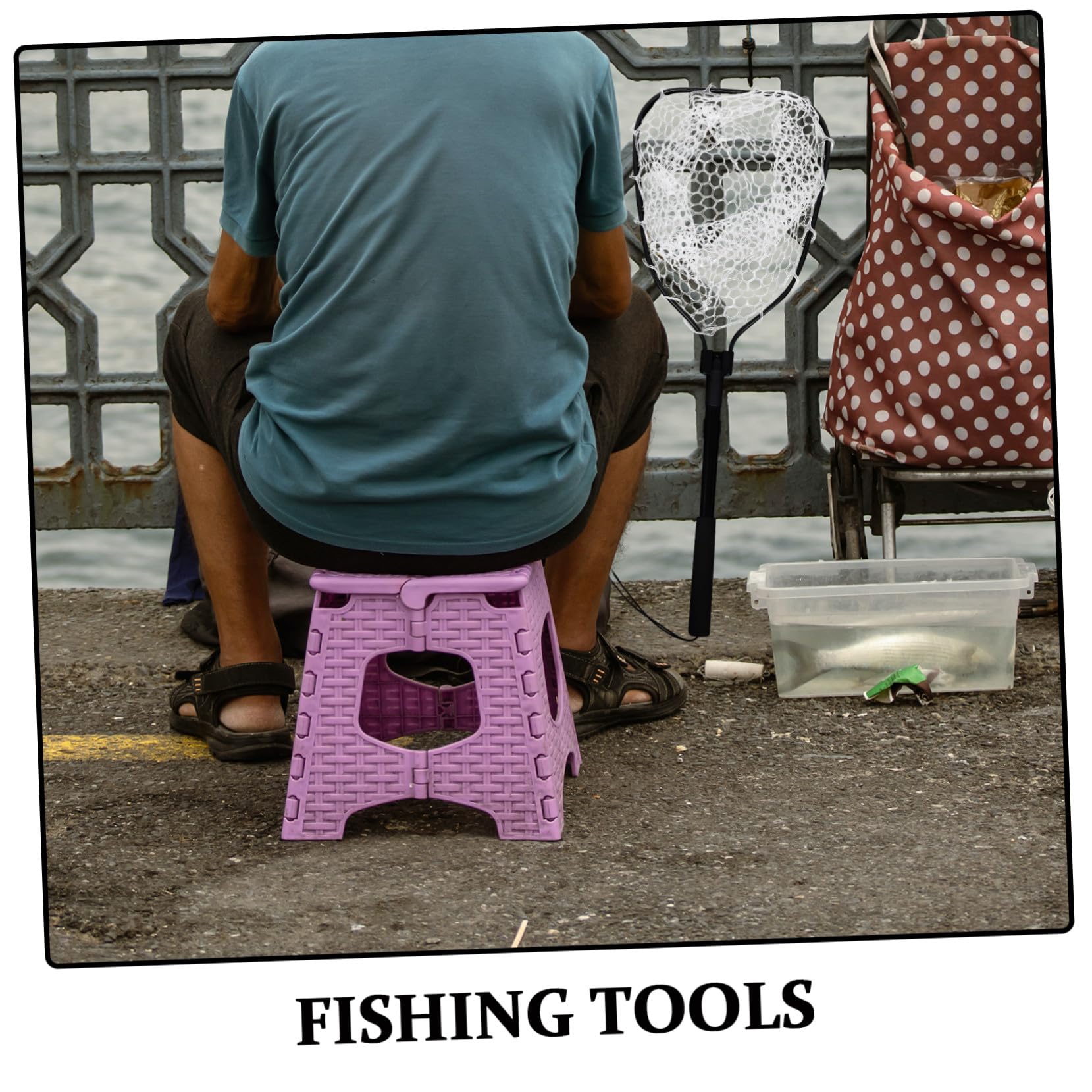 ULTECHNOVO Pesca Plegable Portátil con Marco para Pesca De Truchas Camarones y Acuarios para Exteriores