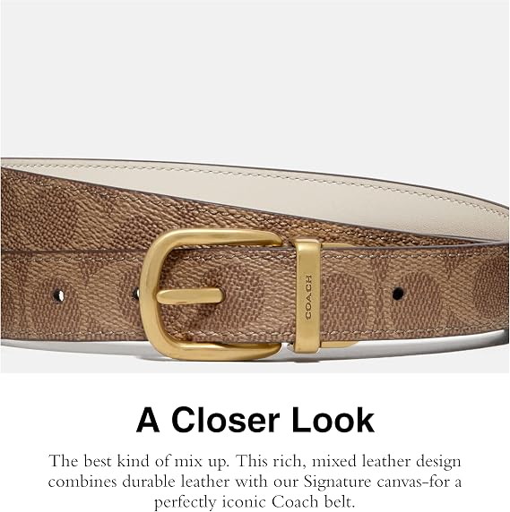 25mm Classic Reversible Coated Canvas Belt