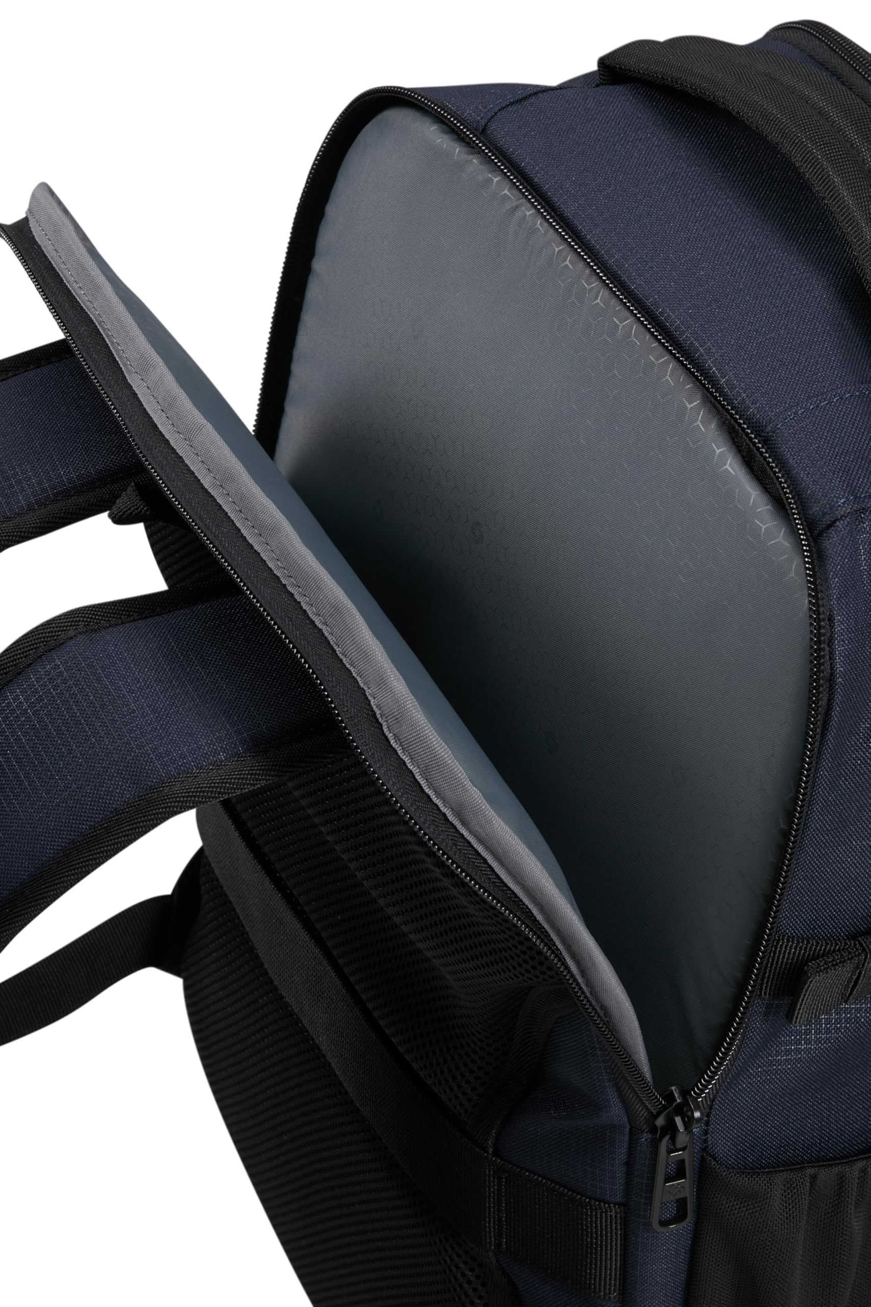 Samsonite Roader - Plecak Kabinowy 40x30x20 cm - Bagaz Podreczny dla Ryanair, Wizz Air & Vueling, Torba pod Siedzenie z Kieszenia na Laptopa 15.6", 26 L, 0.70 KG, Niebieski (Dark Blue)