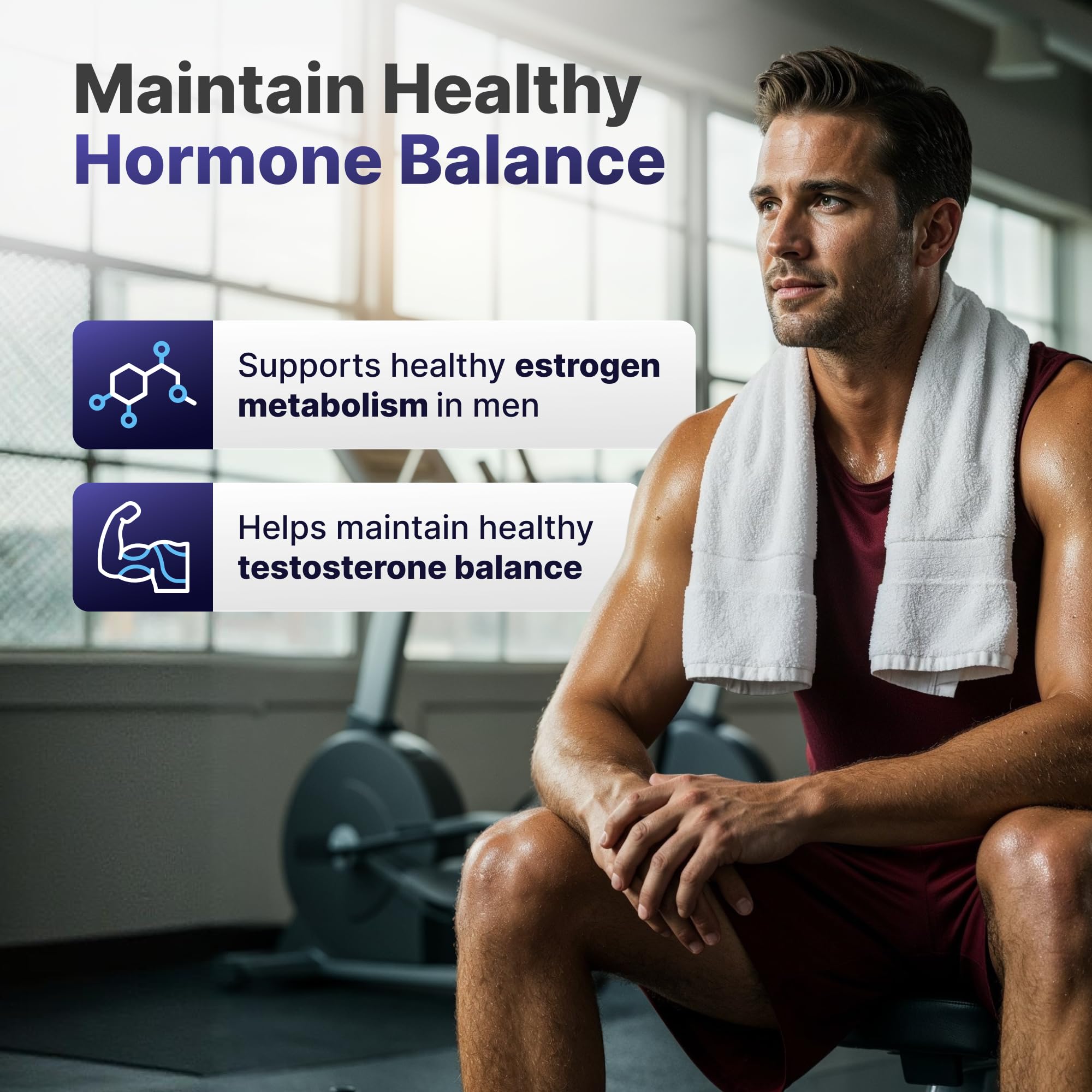 DIM for Men 350mg High Potency with BioPerine® & Broccoli Extract – 455mg Total Complex for Estrogen Balance & Hormone Optimization, Advanced DIM Supplement for Men, Clean Absorption Formula, 60 Caps — Amazon image 4