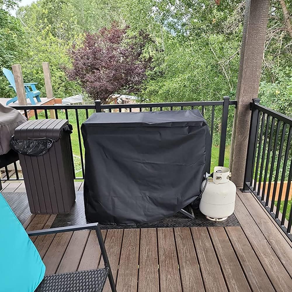 ZJYWSCH Cover for Royal Gourmet Dining Cart Prep Table, Regal GB2000, Pit Boss PB757GS, Cuisinart CPT-194 Prep Table, CGG-240 Grill Cover 40 inch Waterproof