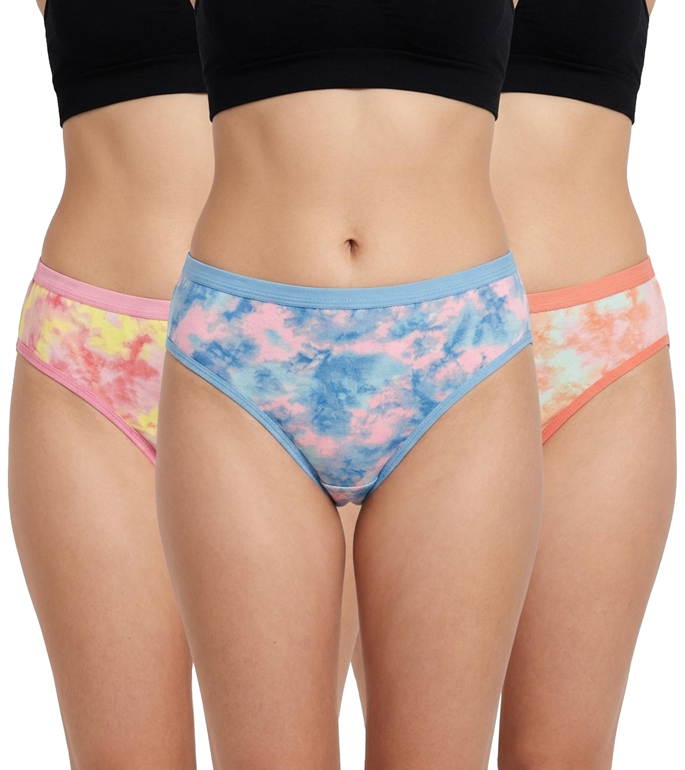 shine star Ladies Cotton Hipster Panties Combo Pack Comfortable Full Coverage Women Underwear (Pack of 3)-picture-46