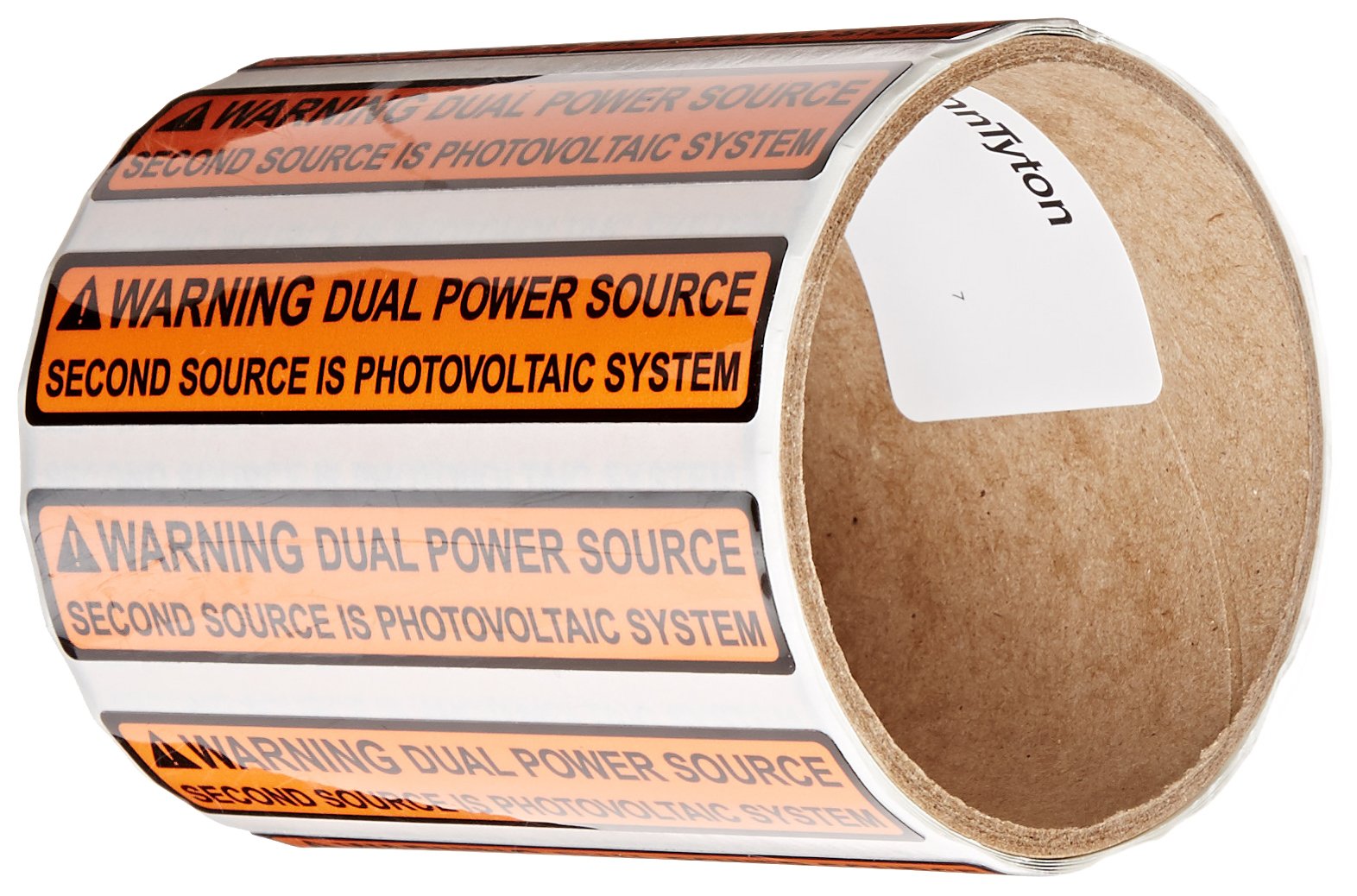 HellermannTyton 596-00495 Pre-Printed Solar Label, 4.12