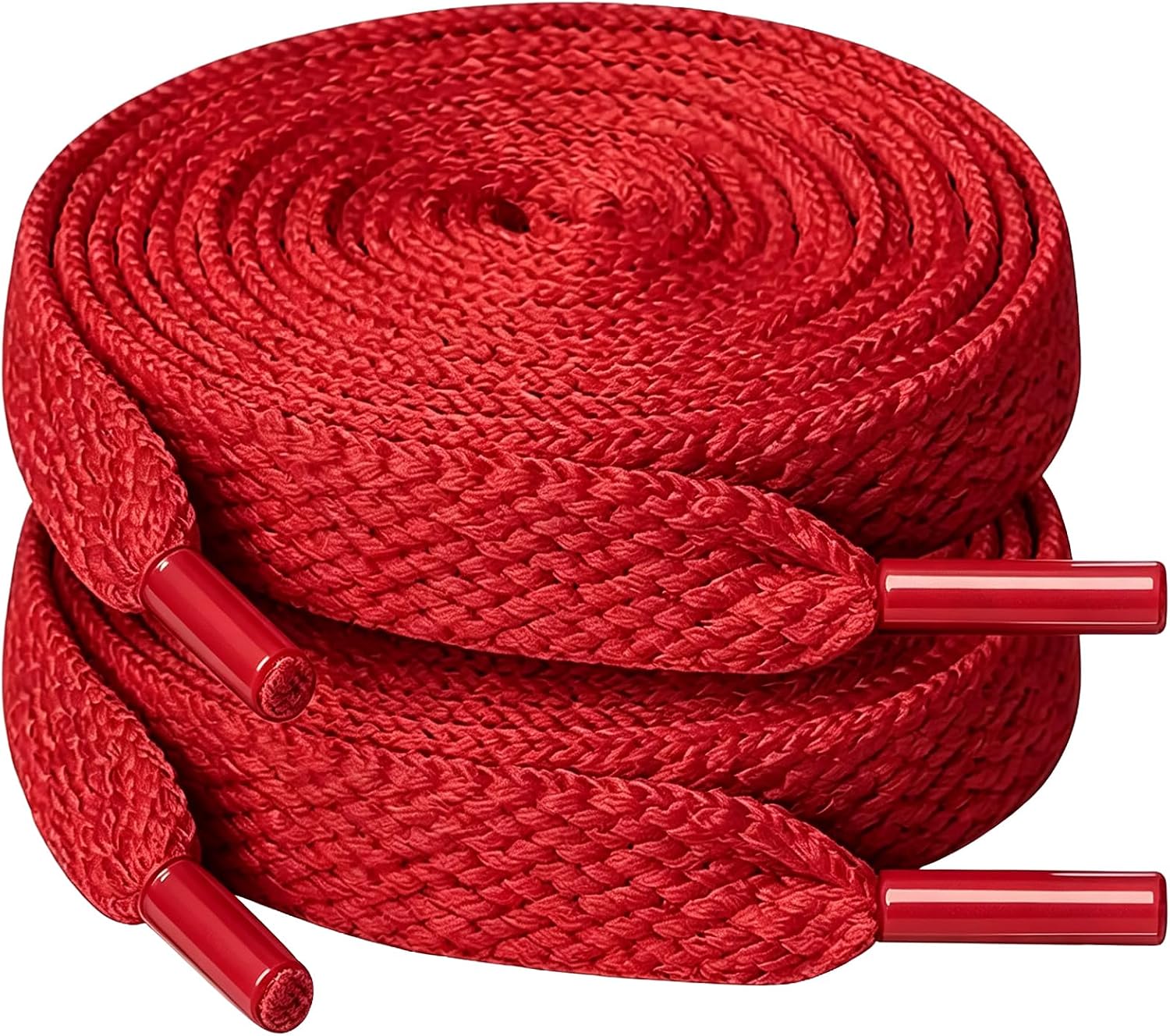 Shoe Laces for Sneakers, 2 Pairs Flat Shoelaces for Women Men, Shoe Strings for Athletic Running Walking Shoes