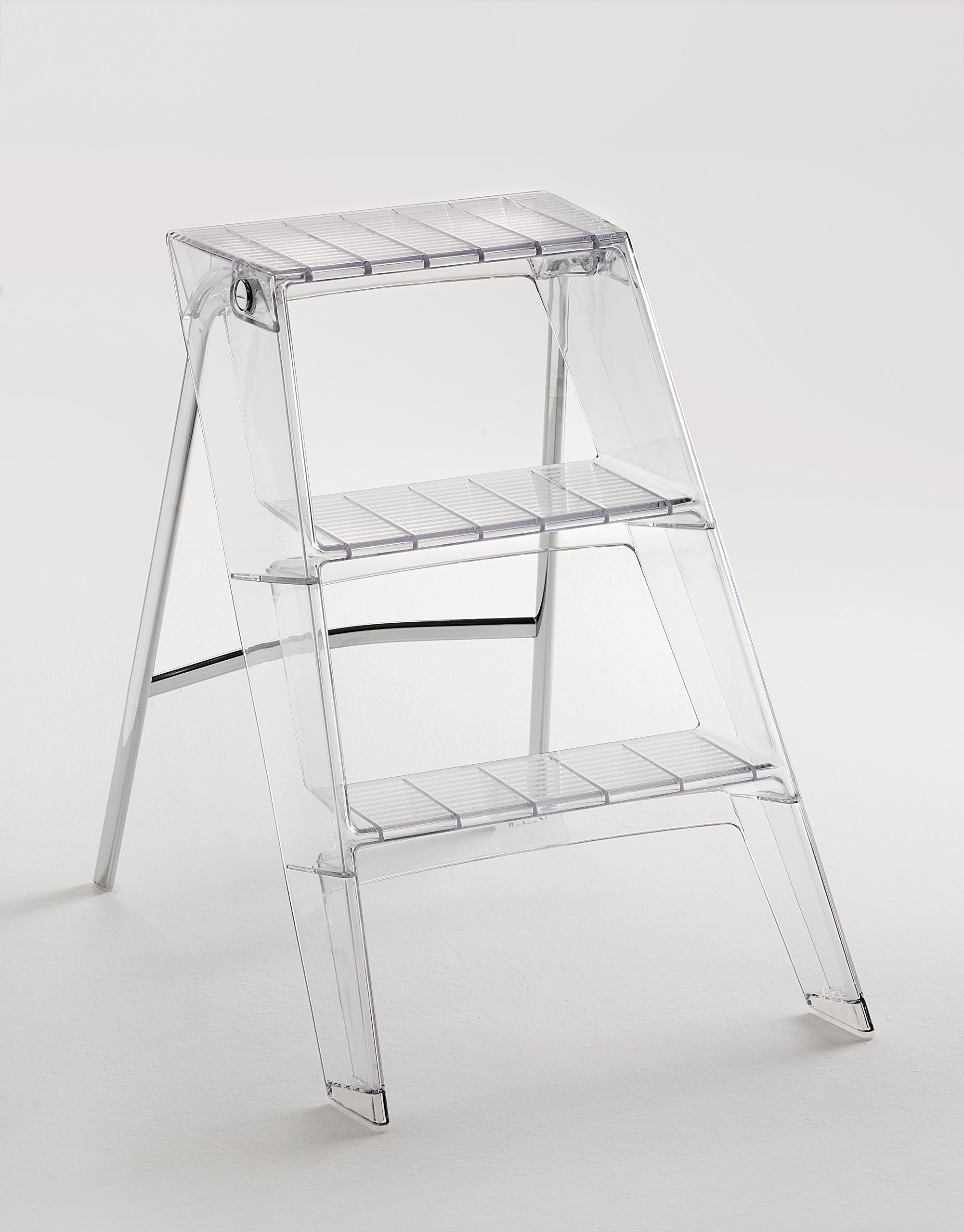 Kartell Upper, Escalera, Cristal