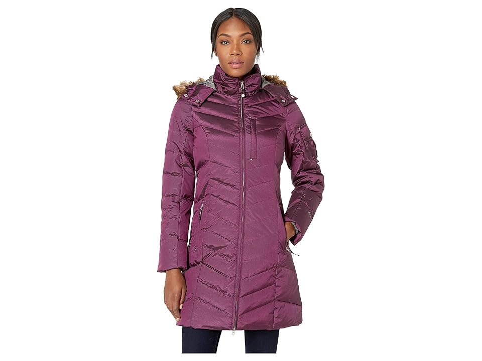 

Eddie Bauer Sun Valley Down Parka (Dark Plum) Women's Coat