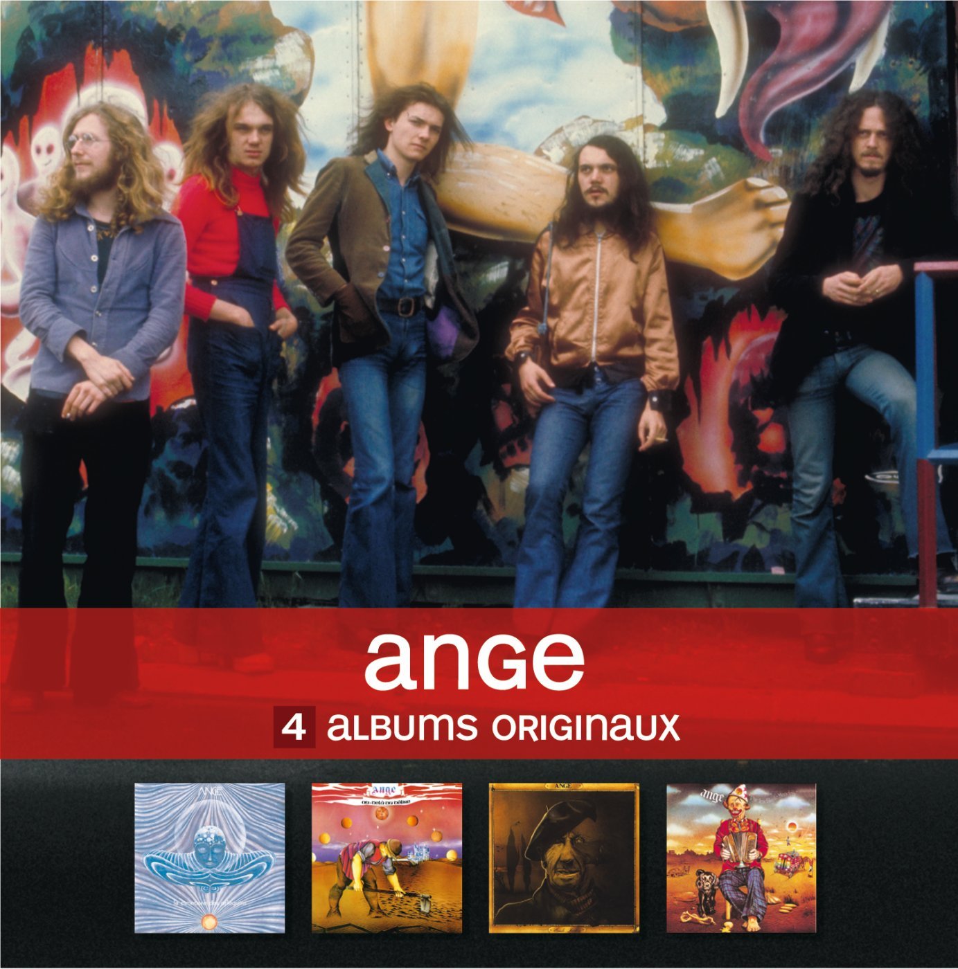 4 Original Albums Ange, Ange, Jean Michel Brezovar, Jean Michel