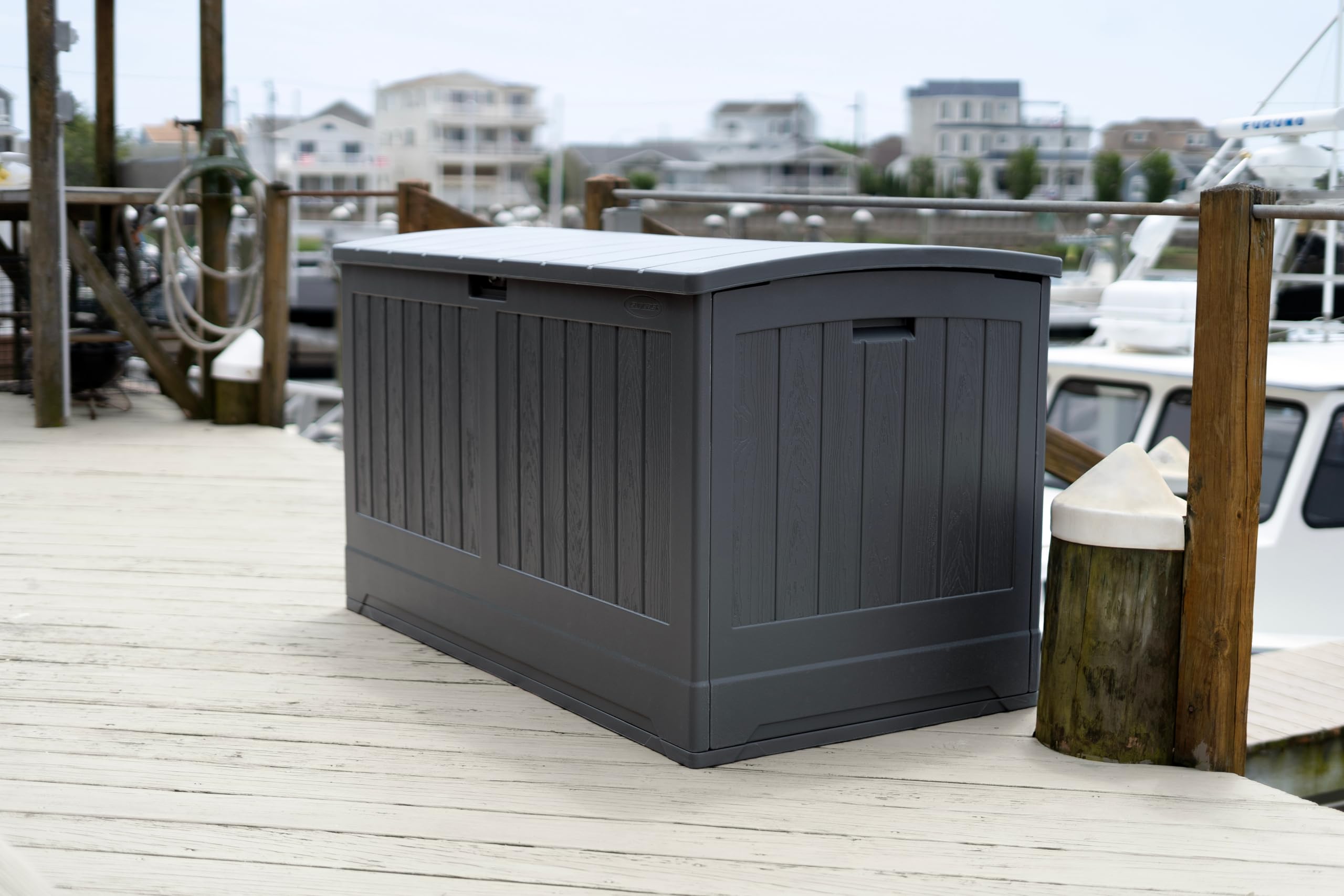 Snapklik.com : Suncast Extra Large 200 Gallon Deck Box - Resin Outdoor ...