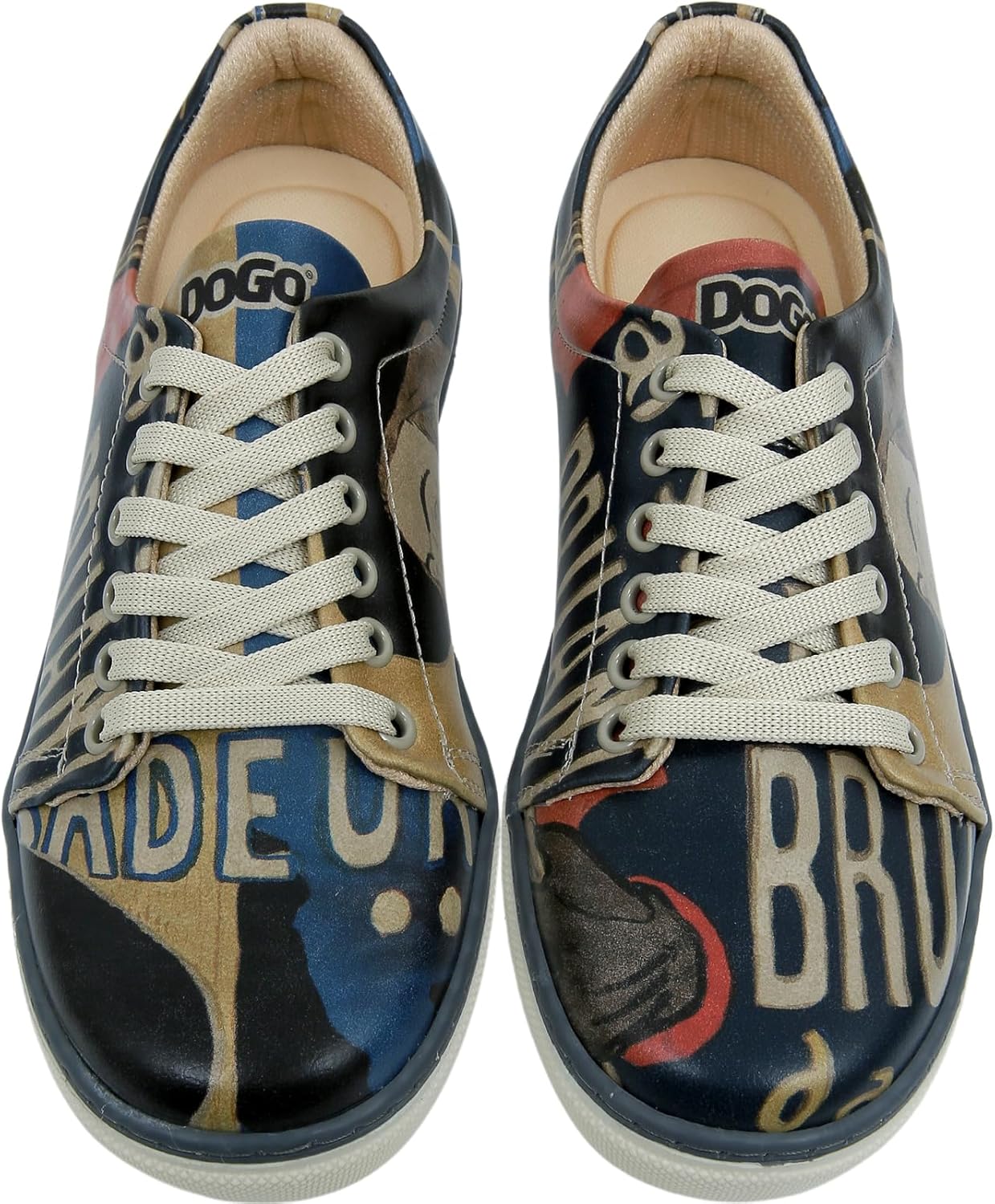 DOGO Vegan Leather Sneakers for Women - Handmade and Unique Fashion Sneakers for Women - Image 2