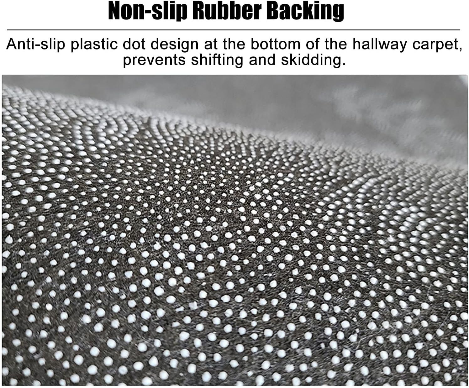 限定 30％OFF滑り止め グレーの廊下ランナーラグ、ゴールデンリーフパターンの狭いカーペットラグ、寝室、キッチン、リビングルーム、ホール、洗濯可能、 自分で履く