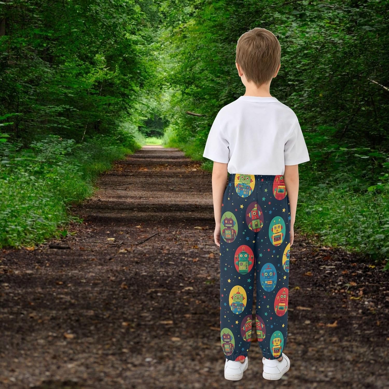 Boys Athletic Pants Joggers Sweatpants with Pockets Casual Kids Sports Active Sweat Pant for School Workout 3T -10Y