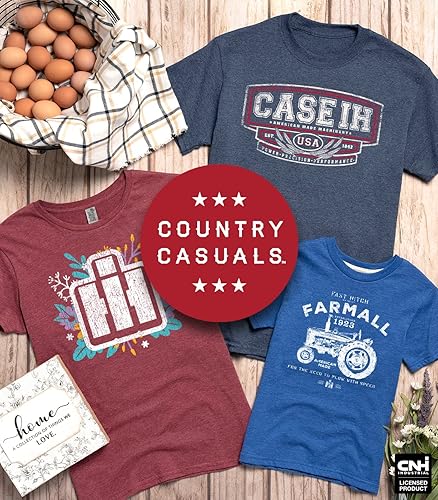 Miniatura 6 de Case IH Front and Back - Camiseta de manga corta para hombre