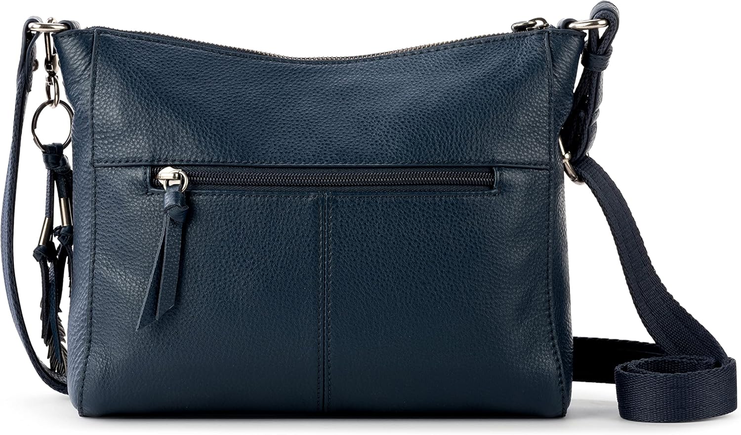 The Sak Alameda Leather Crossbody Purse - Leather Women's Handbag for Everyday & Travel - Cross Body Bag With Zipper - Image 5