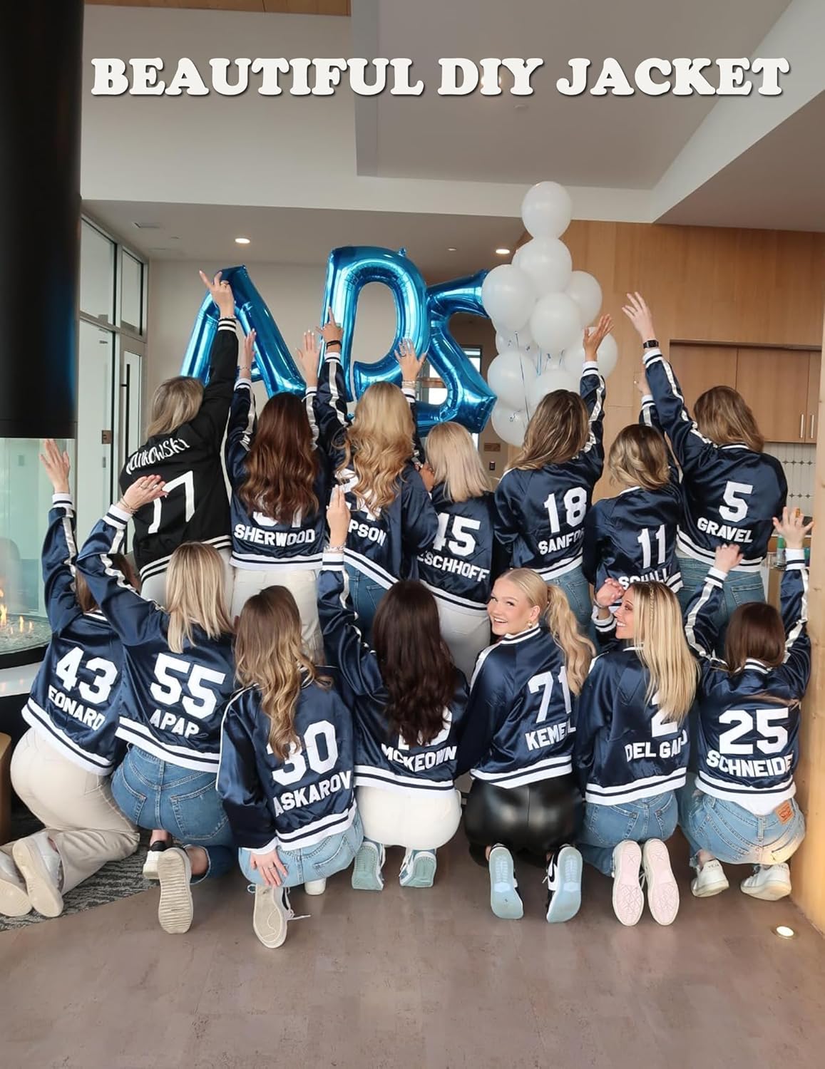 Zeagoo Women's Bomber Jacket Lightweight Zip Up Jacket Casual Striped Jacket Coat Outerwear Windbreaker with Pockets - Image 3