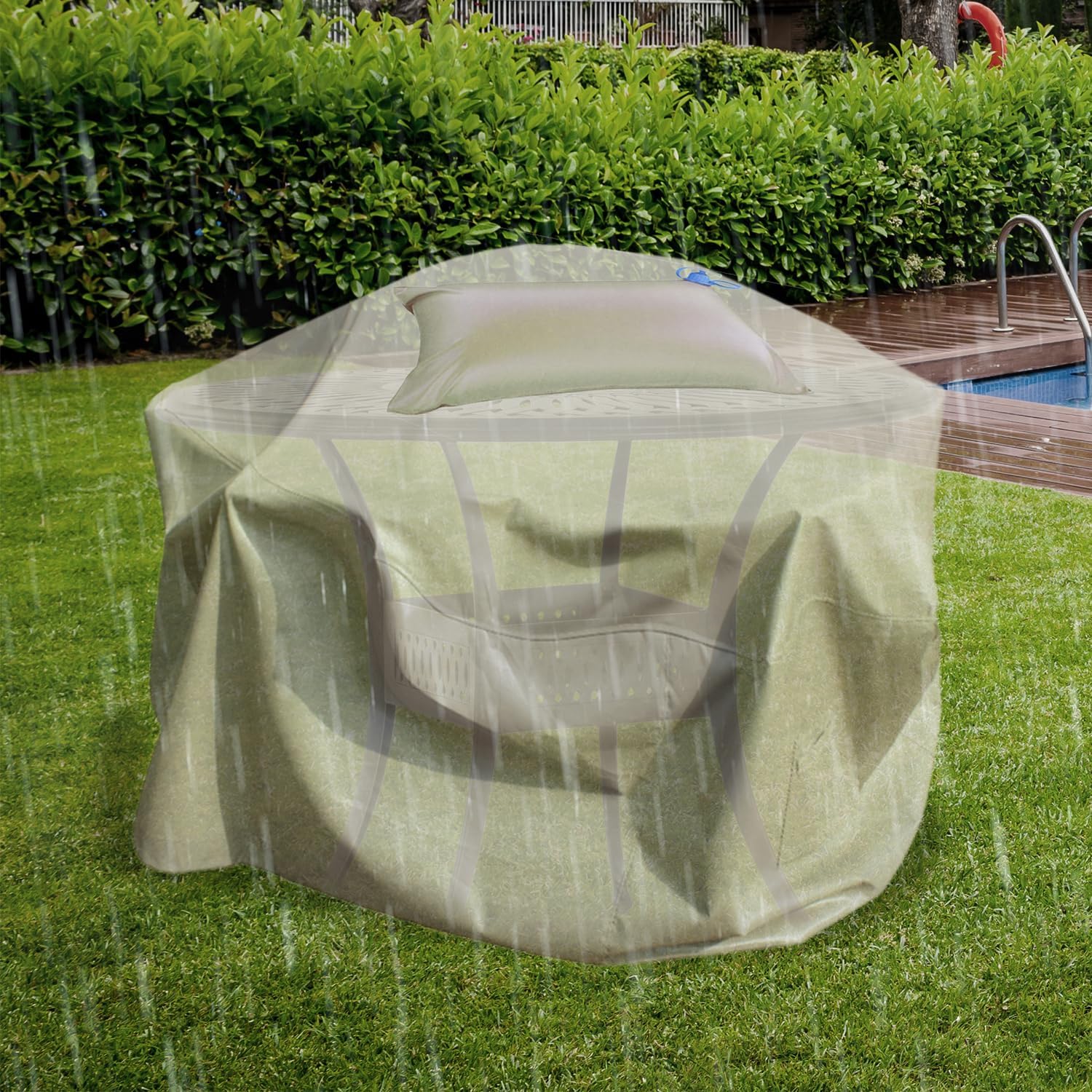 Covers & All Patio Furniture Cover Air Bags, Prevents Water & Snow Pooling, 12 Oz Waterproof, UV & Weather Resistant, Ideal for Patio Backyard Lawn Garden Furniture Outdoor Use (24" x 12" Inches)