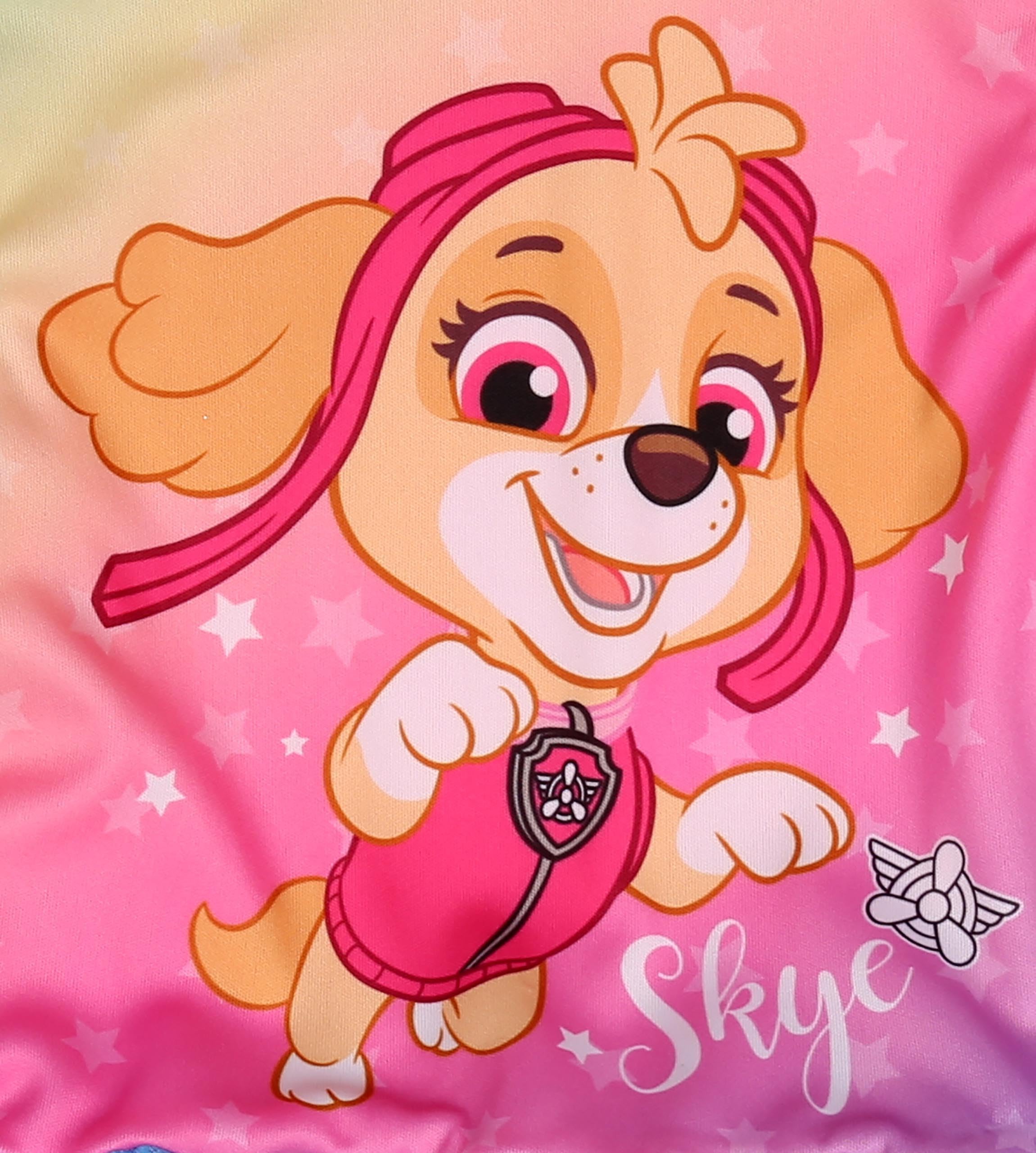 Paw Patrol Skye vestido de manga corta de tul para niña