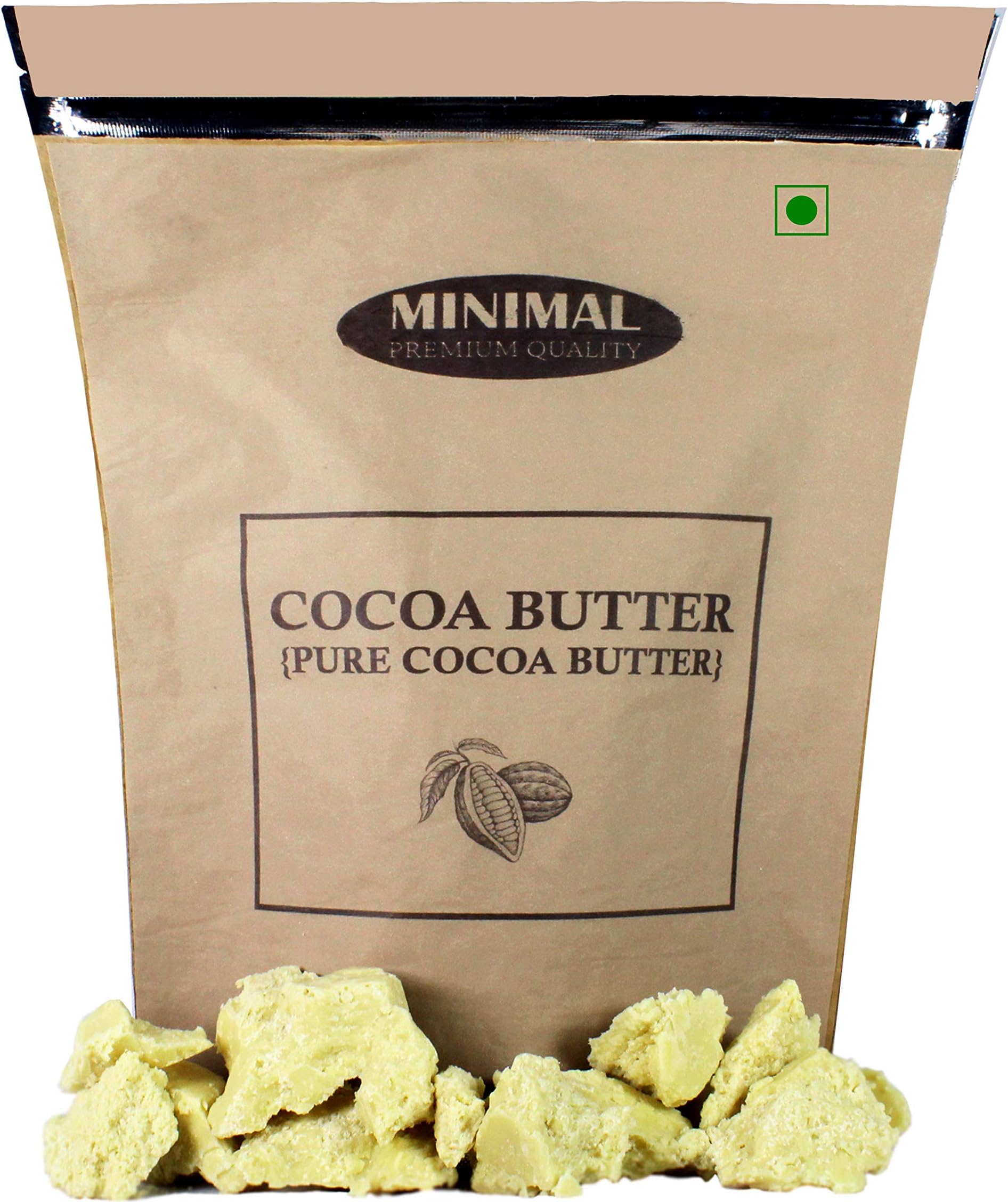 Minimal Raw Cocoa Butter,250g