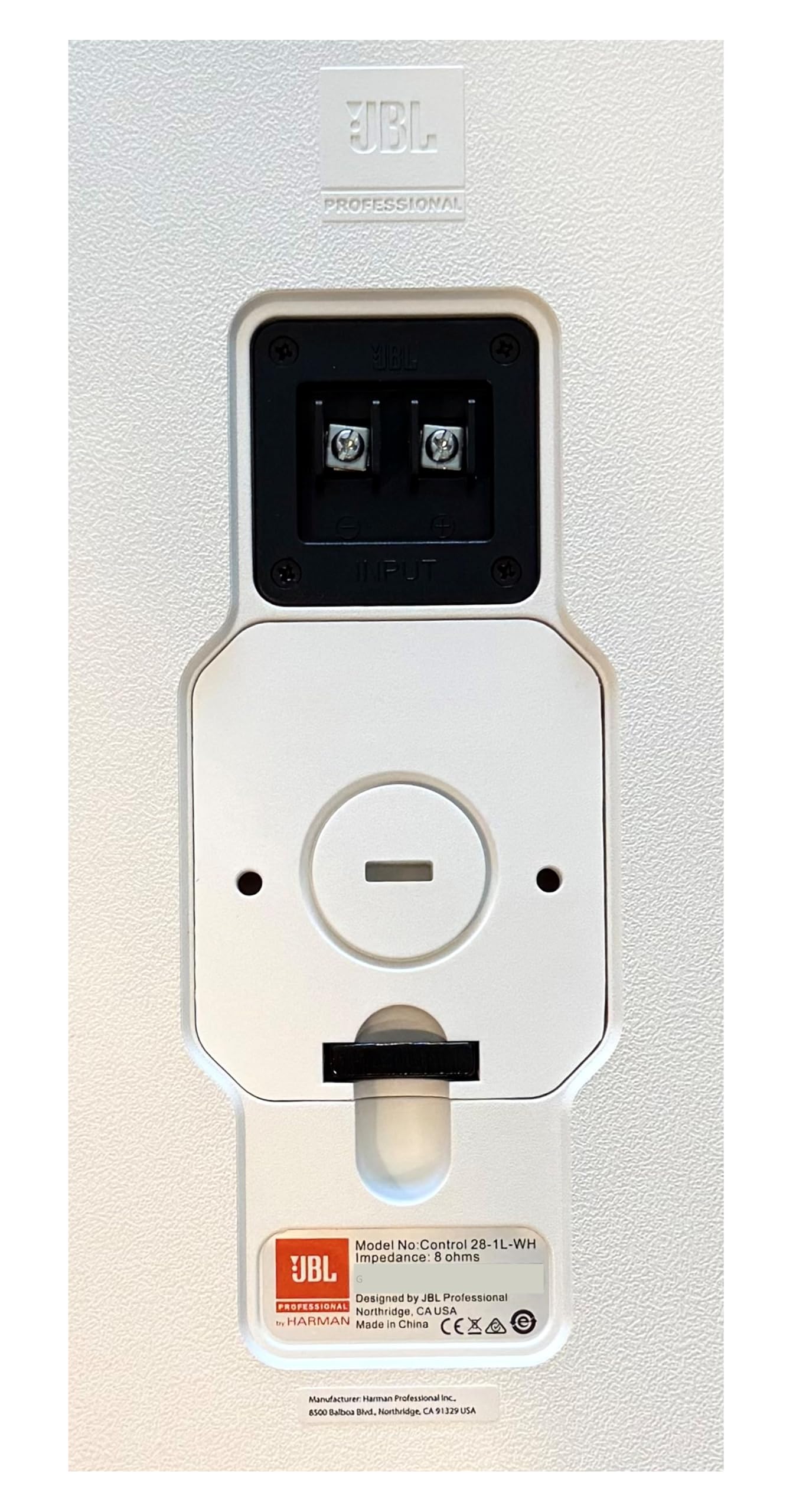 Amazon.com: JBL Professional Control 28-1L-WH High-Output 8-Ohm