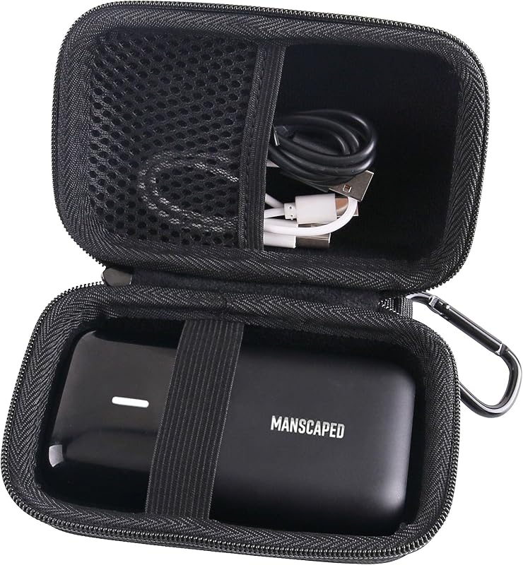 Estojo rígido WAIYUCN para barbeador facial compacto MANSCAPED The Handyman