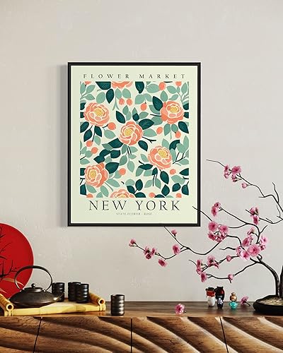 Miniatura 6 de Impresión artística de Nueva York, póster decorativo para pared, póster de viaje con mapa estatal, oficina en casa y dormitoriosala de estar. (16 x