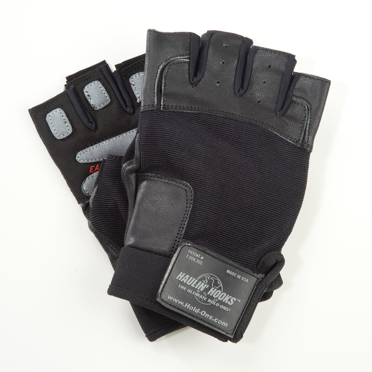 Men's 'Bad Black' Weightlifting Gloves