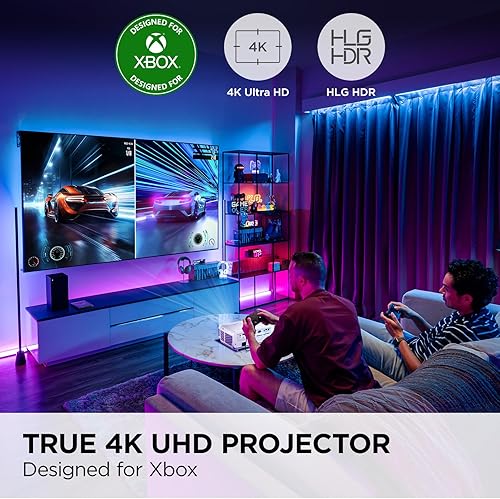 Miniatura 2 de ViewSonic Proyector para juegos PX749-4K UHD 4K diseñado para Xbox con tiempo de respuesta de 4.2 ms, 4000 lúmenes ANSI, Keystone HV, zoom óptico