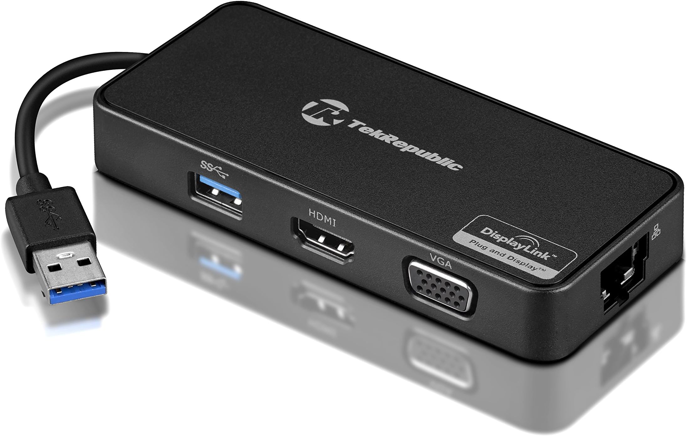 TUD-300 USB 3.0 Dual Display Docking Station
