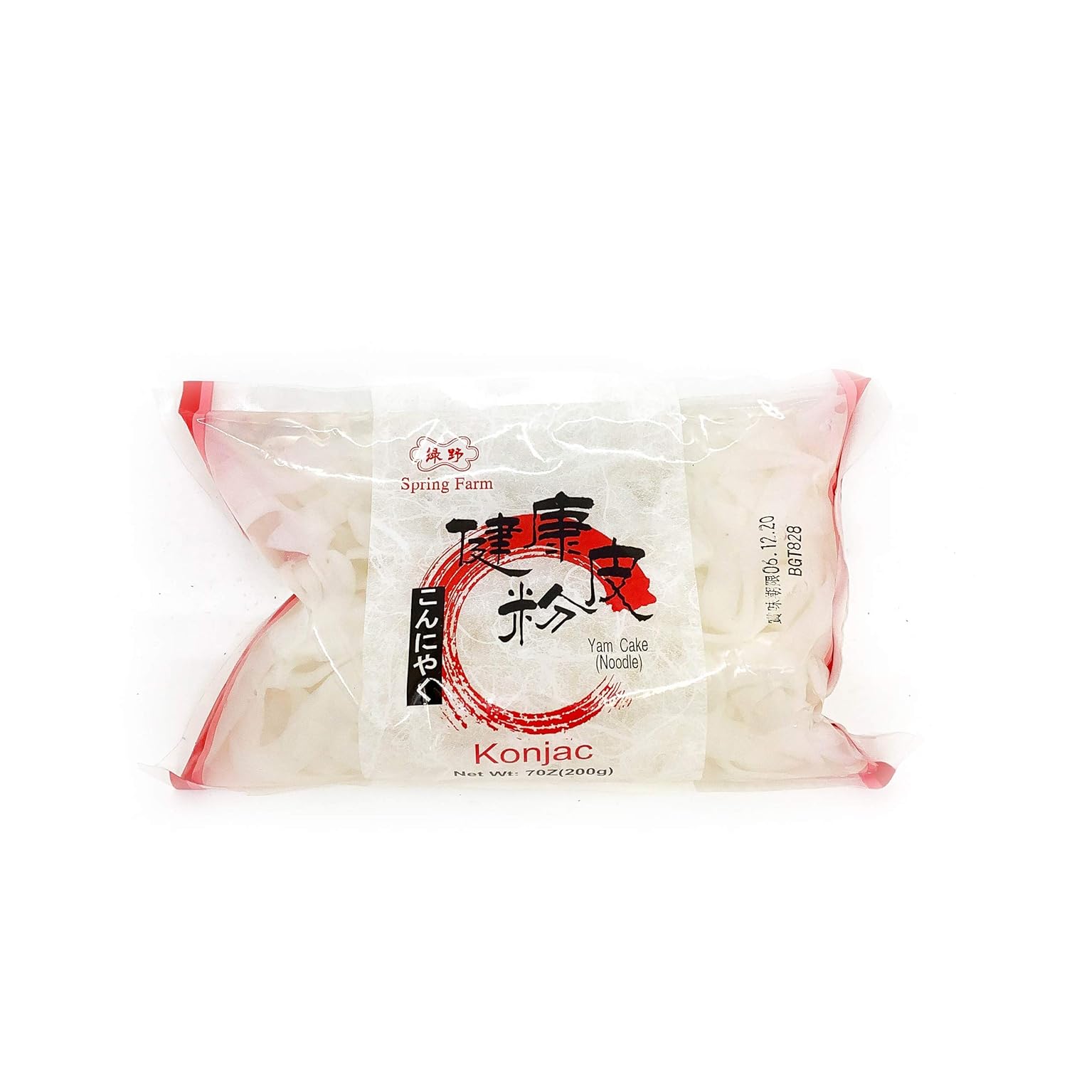 Pasta Shirataki de Konjac Baja en Calorías, Sin Carbohidratos, Sin Gluten - 6 Paquetes